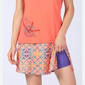Terry mixie cycling skirt